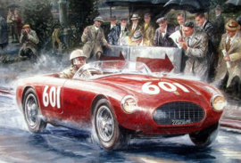 Ferrari 250 MM #601 Biondetti/Lancia D40 #602 Ascari - Mille Miglia 1954