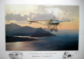 "The Mediterranean sea crossing", Roland Garros, 1913 (Great Moments in Aviation)
