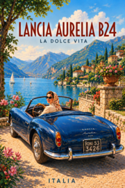 Lancia Aurelia B24 - Lago Di Garda
