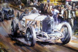 Mercedes SSK #72 - Caracciola winner Praguehill climbrace - 1929