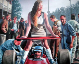 "La Ragazza di Monza" Ferrari 312 #8/Jacky Ickx 1968