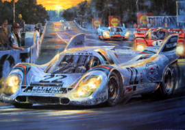 " Darkness Becksons " 12th-13th June Le Mans 1971 - The Record Breaking Porsche 917K