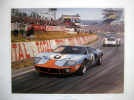 "1969 Le Mans" - Winning Ford GT40 #6 Ikcx/Oliver