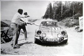 Renault Alpine A110 1600S #1 Therier/Roure - Östenreichische Alpenfahrt 1971