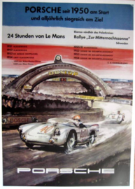 Porsche Victories Le Mans 1950/54