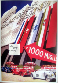 Poster Mille Miglia 1940