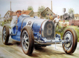"Historical Race France" - Bugatti #8