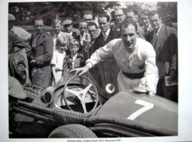 Stirling Moss - Oulton Park 1955 - Maserati 250F #7