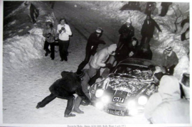 Alpine Renault A110 1800 #1 Darniche/Mahe - Rally Monte Carlo 1973
