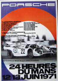 Porsche 917K #22 Gijs Van Lennep/Helmut Marko Winners Le Mans 1971