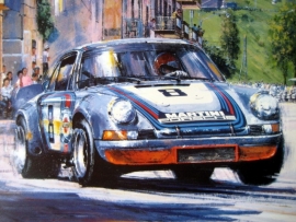 " The Final Targa " - 57th Targa Florio 1973 - Porsche 911 Carrera - Gijs van Lennep