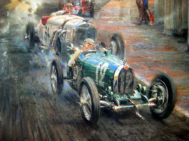 "Bugatti Racing Green" 1st Monaco Grand Prix 1929