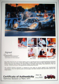 " Darkness Becksons " 12th-13th June Le Mans 1971 - The Record Breaking Porsche 917K