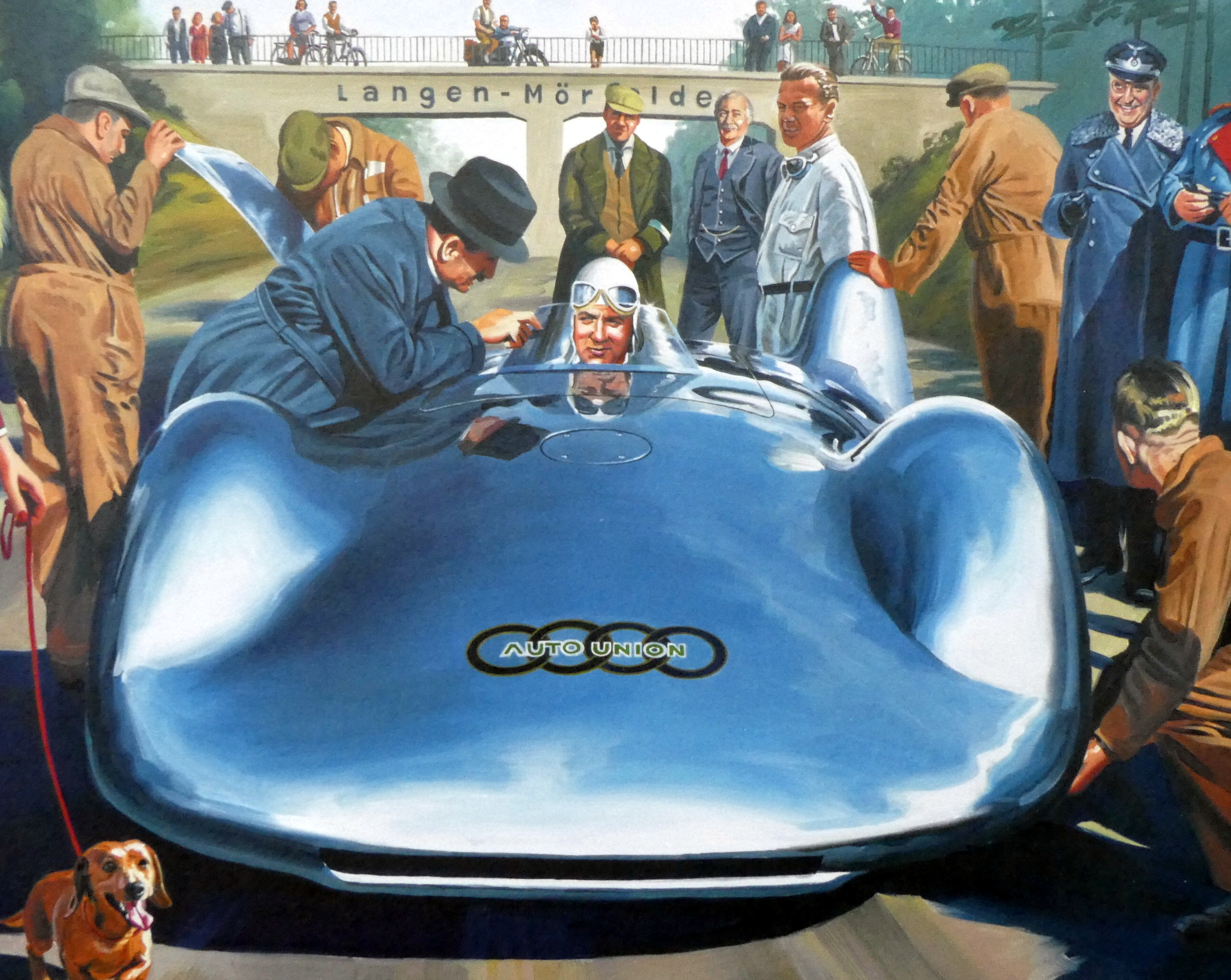Auto-Union Type C Berndt Rosemeyer - Speed Record Autobahn 1937