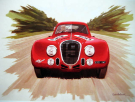 Alfa Romeo 8c 2900B Touring #19 Sommer/Biondetti - Le Mans - 1938