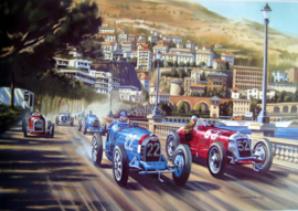 "Gentlemen Drivers " - Bugatti Type 51/Maserati 8C-2500 - Louis Chiron/Luigi Fagioli