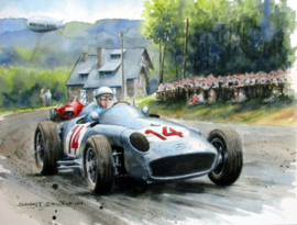 Mercedes-Benz W196 #14 - Juan Manuel Fangio - Belgian Grand Prix 1955