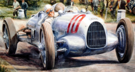 Auto Union A #10 Bernd Rosemeyer Masaryk Ciruit Brno 1935