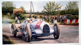 Auto Union A #10 Bernd Rosemeyer Masaryk Ciruit Brno 1935