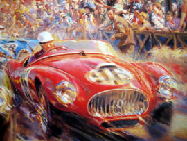 "Monaco Grand Prix 1952" Start Jaguar/Ferrari