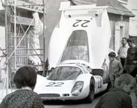 Porsche 908 #22 Rudi Lins/Willi Kauhsen - Le Mans 1969