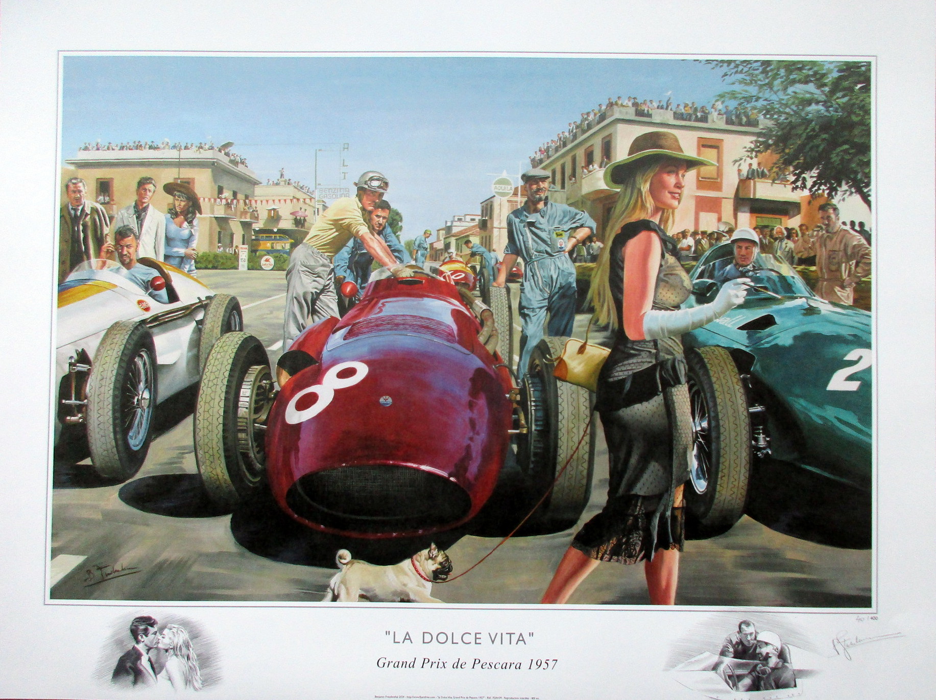 Grand Prix Pescara 1957 "La Dolce Vita"