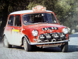 Mini Cooper S #177 R.Aaltonen/H.Liddon Winners Rally Monte Carlo 1967