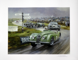 Jaguar XK120 #7 - Stirling Moss - Winner Dundrod 1950