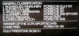 Porsche 917K #10 - BOAC 1000 Km Brand Hatch 1970 - Winners Rodriguez/Kinnunen