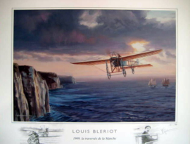 Louis Bleriot - Channelcrossing 1909  - Fine Art Print
