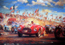 Auto Expo USA 2000 "Triple First - Le Mans 1949" By Alfredo De La Maria