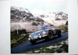 Renault Alpine A110-1600 #33 Nicolas/Stone - RAC Rally 1970