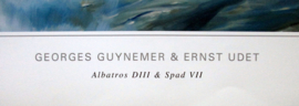 "Ernst Udet and Georges Guynemer " Albatros DIII/Spad VII - Epic Duel on WW 1