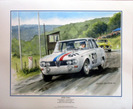Alfa Romeo Giulia Ti Super - LucienBianchi/Fernand Masoero - 24h Franchorchamps 1964