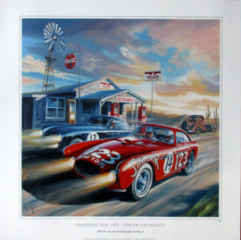 Ferrari 340 Mexico # 14 & #17 Carrera Panamericana 1952