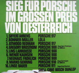 Sieg Fur Porsche Im Grosser Preis Von Oesterreich - Porsche 917 Siffert/Ahrens