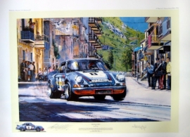 " The Final Targa " - 57th Targa Florio 1973 - Porsche 911 Carrera - Gijs van Lennep