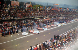 Start Le Mans 1970 - With the Porsche 917 #20 Movie Car Steve McQueen.