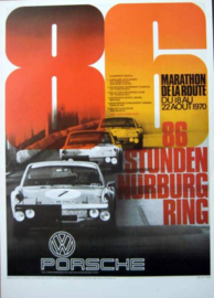 VW-Porsche 914-6 #7 Larousse/Haldi/Marko - 86 Stunden Nürburgring 1970