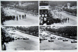 Start 24h Le Mans 1968 - Drivers Lining Up