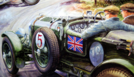 Historical Race - Bentley #18/Mercedes #8