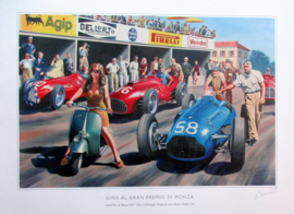 "Gina al Gran Premio di Monza" 1950