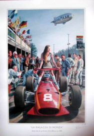 "La Ragazza di Monza" Ferrari 312 #8/Jacky Ickx 1968