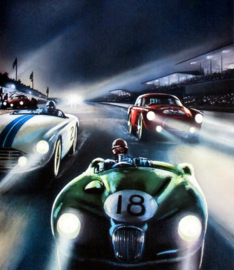 Jaguar C-Type #18 Rolt/Hamilton Winners Le Mans 1953