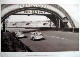 Porsche Type 550 A Spyder - 4 factory Race Cars - Le Mans 1954