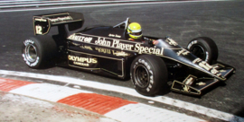 Lotus 97T Renault #12 - Ayrton Senna - Winner Belgium Grand Prix 1985