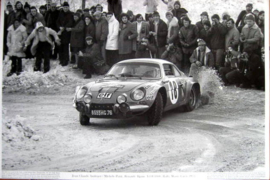 Renault Alpine A110 1800  #18 Andruet/Petit - Rally Monte Carlo 1973