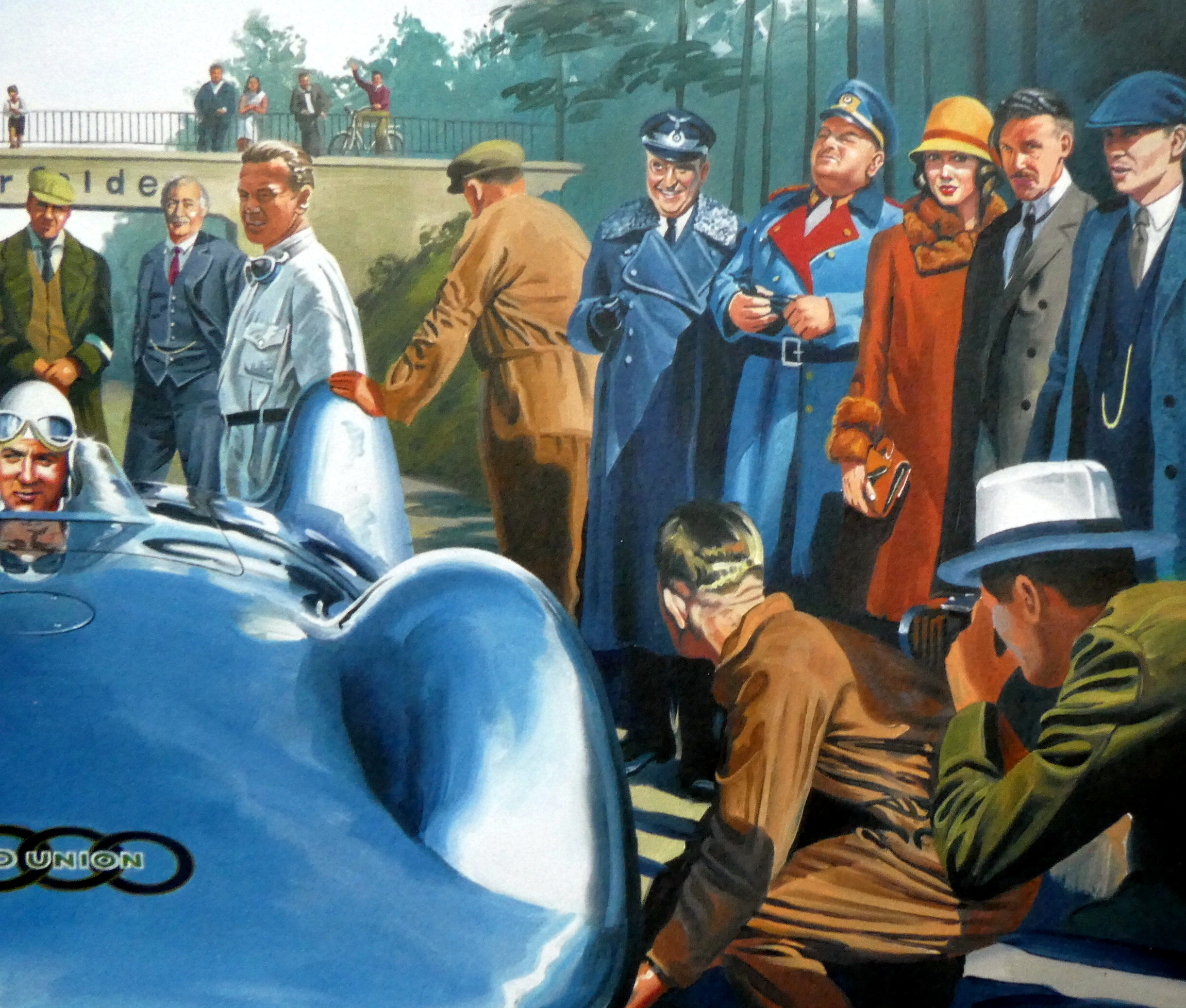 Auto-Union Type C Berndt Rosemeyer - Speed Record Autobahn 1937