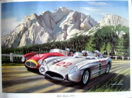 "Mille Miglia 1955" Mercedes-Benz 300 SLR - Moss/Jenkinson