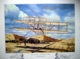 Kitty Hawk, December 17, 1903 - The Wright Brothers - (Great Moments in Aviation)